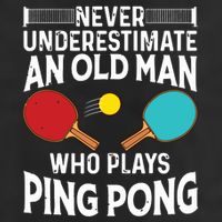 Funny Ping Pong Design Men Dad Grandpa Table Tennis Player Adult Drive Performance Visor