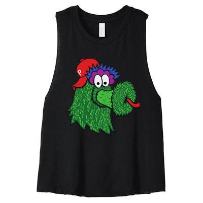 Funny Phanatic P Apreal Women's Racerback Cropped Tank