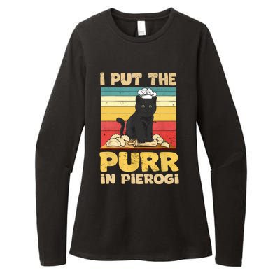 Funny Polish Pierogi Womens CVC Long Sleeve Shirt