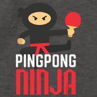 Funny Ping Pong Ninja Shirts Table Tennis Vector Backpack