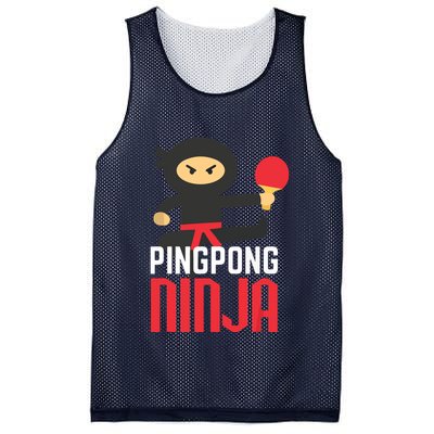 Funny Ping Pong Ninja Shirts Table Tennis Mesh Reversible Basketball Jersey Tank