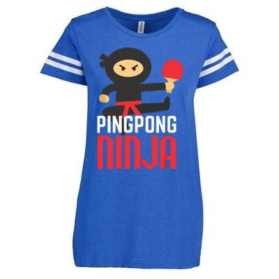 Funny Ping Pong Ninja Shirts Table Tennis Enza Ladies Jersey Football T-Shirt