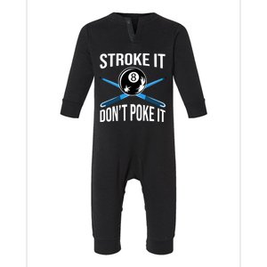 Funny Pool Player Billard 8ball Gift Infant Fleece One Piece