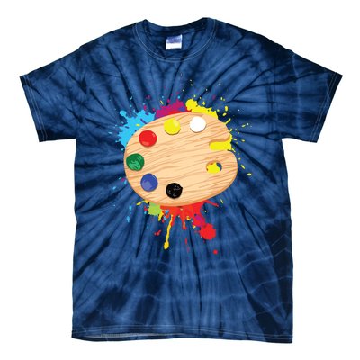 Funny Paint Pallet Art For Painting Artist Tie-Dye T-Shirt