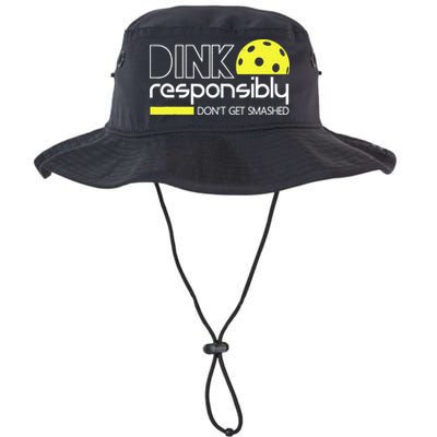 Funny Pickleball Player Dink Responsibly Don't Get Smashed Bucket Hat