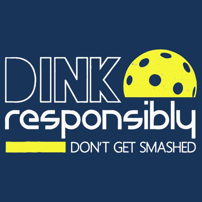Funny Pickleball Player Dink Responsibly Don't Get Smashed Infant Baby Jersey Bodysuit