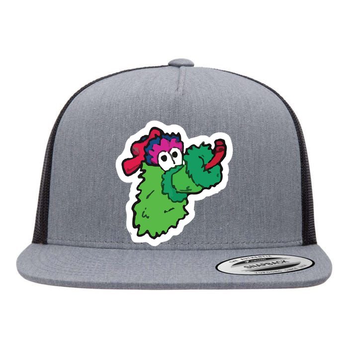 Funny Phanatic P Baseball Championship Flat Bill Trucker Hat