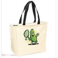Funny Pickleball Player Paddleball Lover Zip Tote Bag