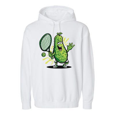 Funny Pickleball Player Paddleball Lover Garment-Dyed Fleece Hoodie