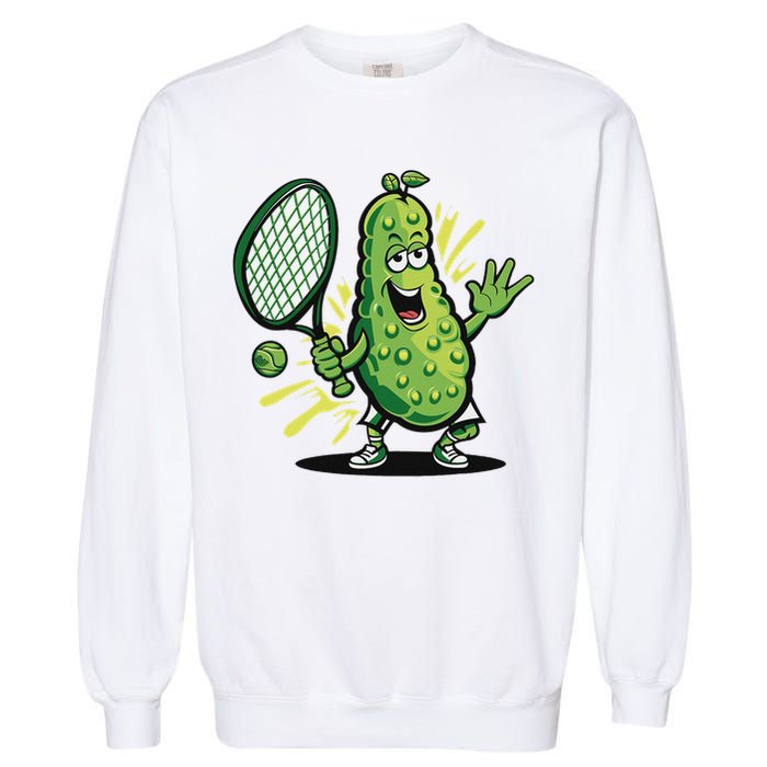 Funny Pickleball Player Paddleball Lover Garment-Dyed Sweatshirt