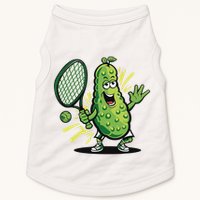 Funny Pickleball Player Paddleball Lover Doggie Tank