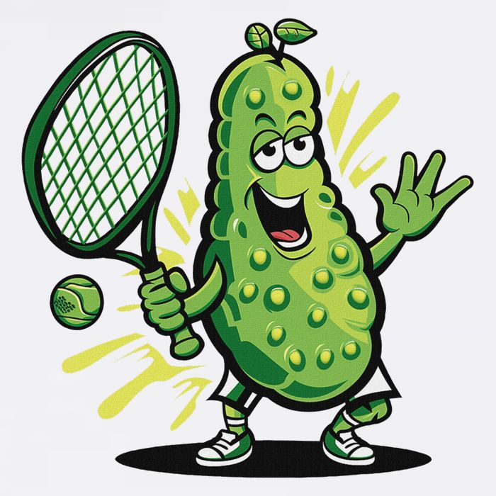 Funny Pickleball Player Paddleball Lover Doggie Tank