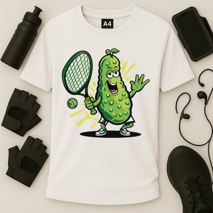 Funny Pickleball Player Paddleball Lover Performance Shirt