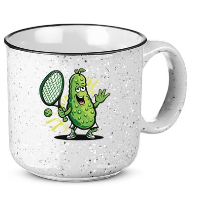 Funny Pickleball Player Paddleball Lover 15oz Campfire Ceramic Mug
