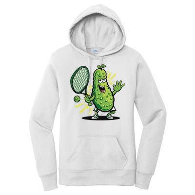 Funny Pickleball Player Paddleball Lover Women's Pullover Hoodie