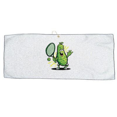 Funny Pickleball Player Paddleball Lover Large Microfiber Waffle Golf Towel
