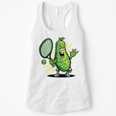 Funny Pickleball Player Paddleball Lover Womens Tank Top