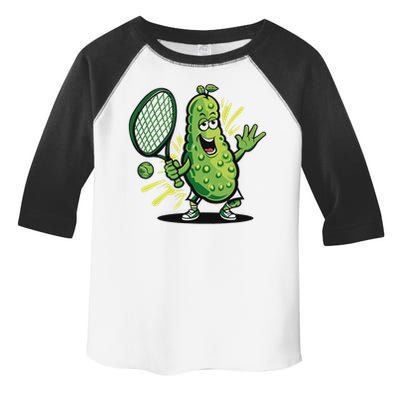 Funny Pickleball Player Paddleball Lover Toddler Fine Jersey T-Shirt