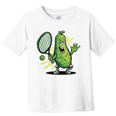 Funny Pickleball Player Paddleball Lover Toddler T-Shirt