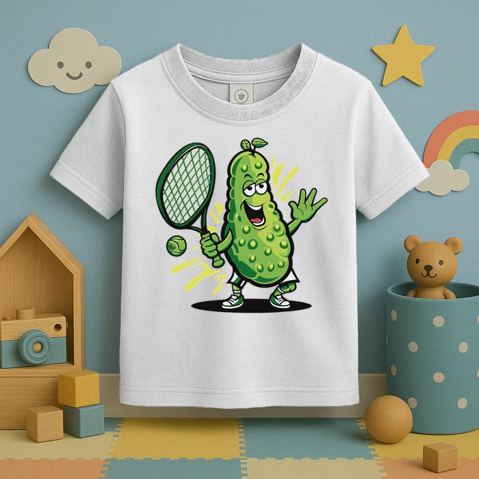 Funny Pickleball Player Paddleball Lover Toddler T-Shirt