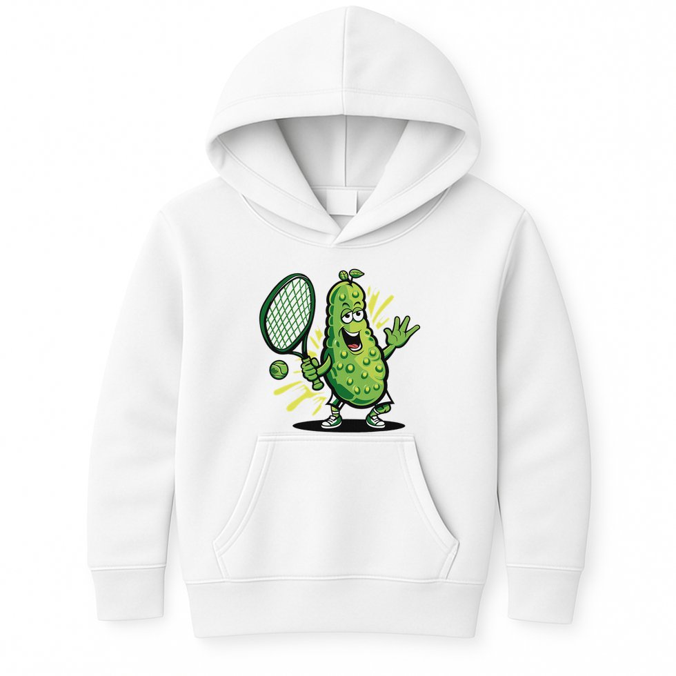 Funny Pickleball Player Paddleball Lover Kids Hoodie