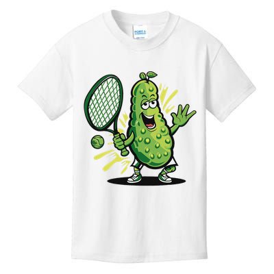 Funny Pickleball Player Paddleball Lover Kids T-Shirt