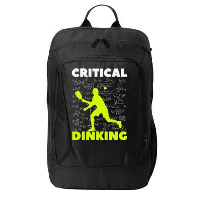 Funny Pickleball Player Lover Dinking Problem Gift City Backpack