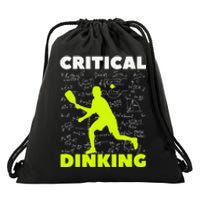 Funny Pickleball Player Lover Dinking Problem Gift Drawstring Bag