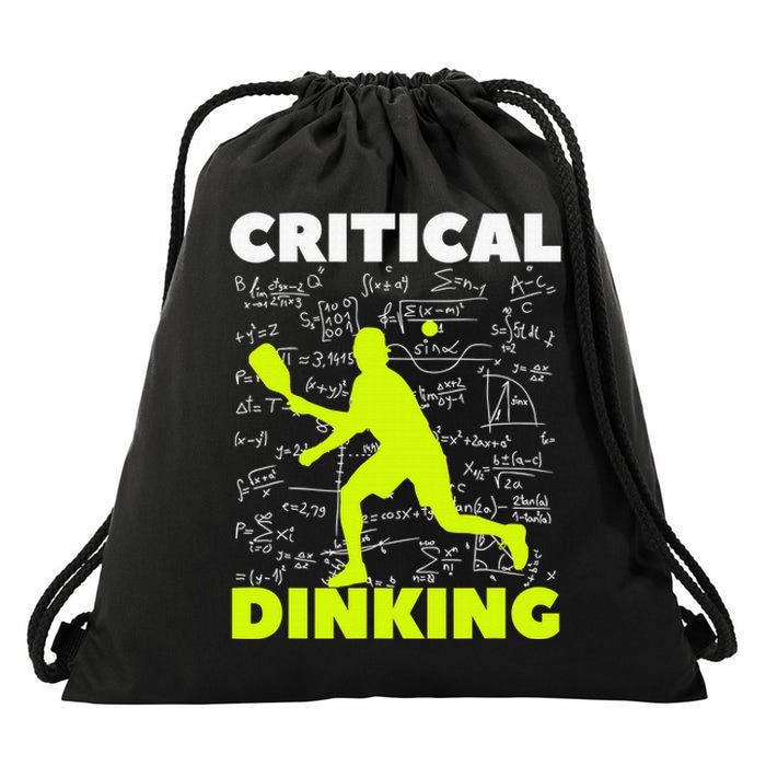 Funny Pickleball Player Lover Dinking Problem Gift Drawstring Bag