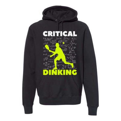 Funny Pickleball Player Lover Dinking Problem Gift Premium Hoodie