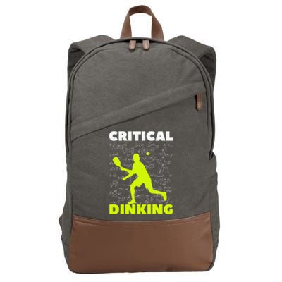 Funny Pickleball Player Lover Dinking Problem Gift Cotton Canvas Backpack