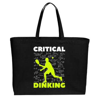 Funny Pickleball Player Lover Dinking Problem Gift Cotton Canvas Jumbo Tote