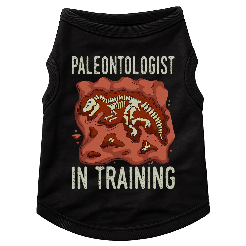 Future Paleontologist Paleontology Student Fossil Hunting Doggie Tank