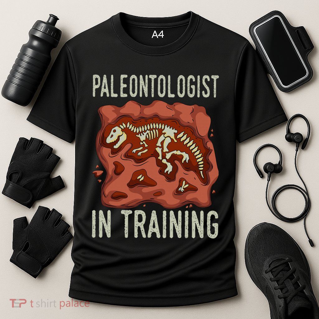 Future Paleontologist Paleontology Student Fossil Hunting Performance Shirt