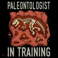 Future Paleontologist Paleontology Student Fossil Hunting Performance Shirt