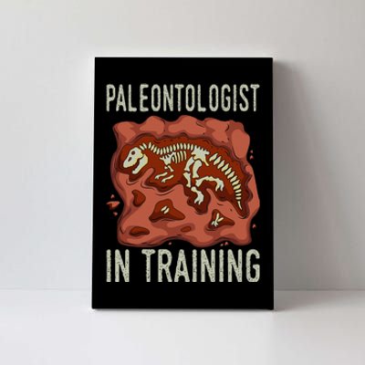 Future Paleontologist Paleontology Student Fossil Hunting Canvas