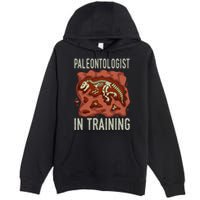Future Paleontologist Paleontology Student Fossil Hunting Premium Pullover Hoodie