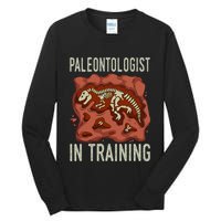 Future Paleontologist Paleontology Student Fossil Hunting Tall Long Sleeve T-Shirt