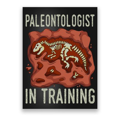 Future Paleontologist Paleontology Student Fossil Hunting Poster