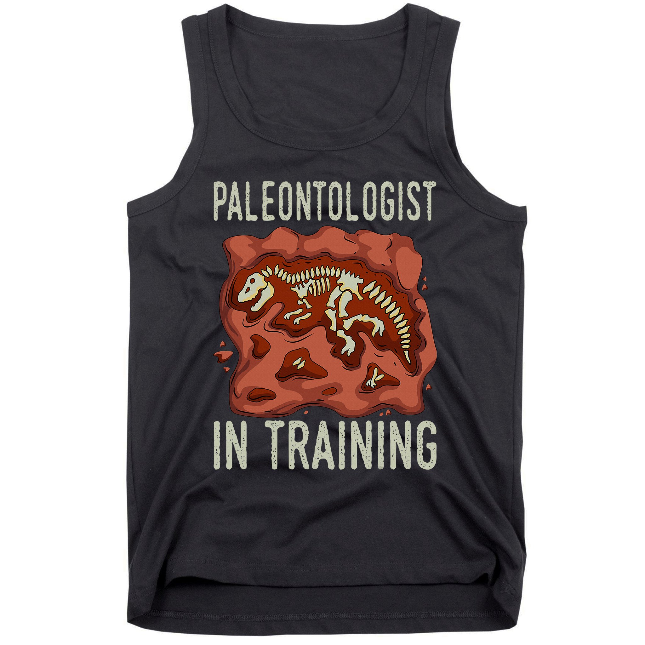 Future Paleontologist Paleontology Student Fossil Hunting Tank Top
