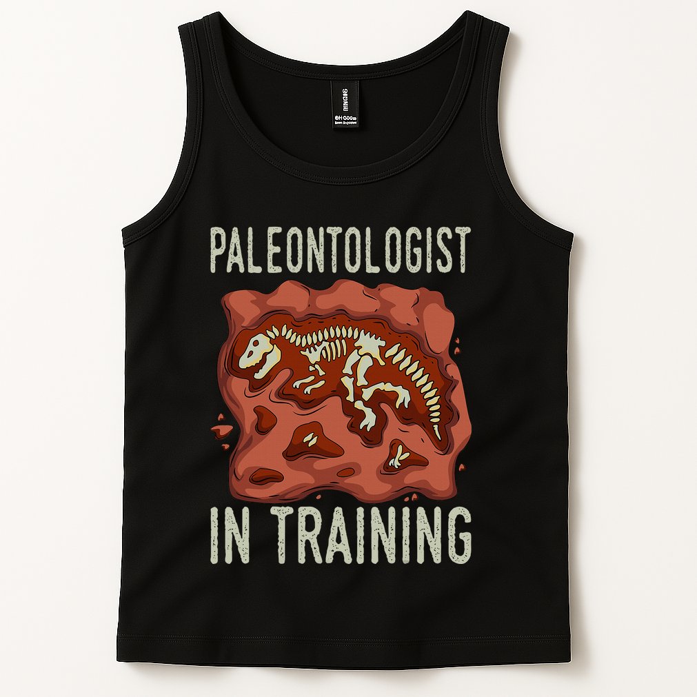 Future Paleontologist Paleontology Student Fossil Hunting Tank Top