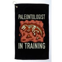 Future Paleontologist Paleontology Student Fossil Hunting Golf Towel