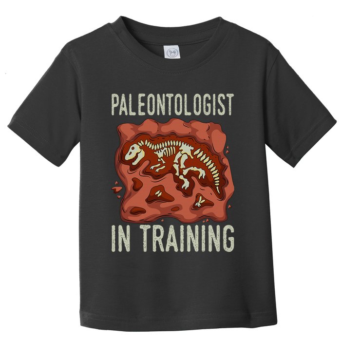 Future Paleontologist Paleontology Student Fossil Hunting Toddler T-Shirt