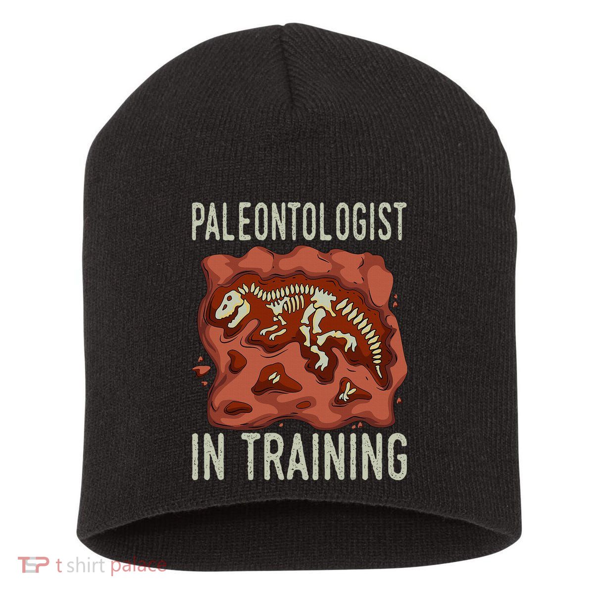 Future Paleontologist Paleontology Student Fossil Hunting Short Acrylic Beanie