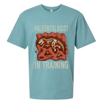 Future Paleontologist Paleontology Student Fossil Hunting Sueded Cloud Jersey T-Shirt