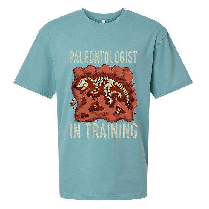 Future Paleontologist Paleontology Student Fossil Hunting Sueded Cloud Jersey T-Shirt