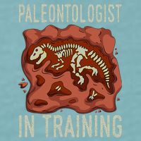 Future Paleontologist Paleontology Student Fossil Hunting Sueded Cloud Jersey T-Shirt