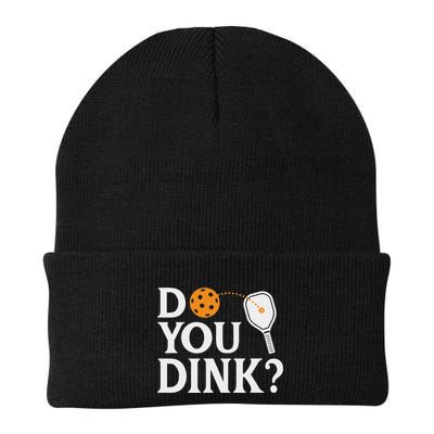 Funny Pickleball Player Do You Dink Knit Cap Winter Beanie