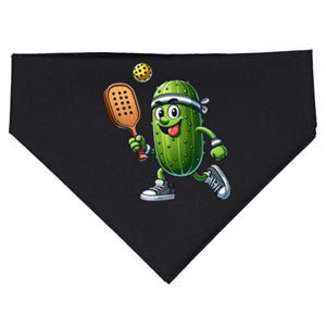 Funny Pickleball Player Paddleball Lover USA-Made Doggie Bandana