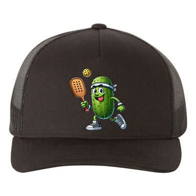 Funny Pickleball Player Paddleball Lover Yupoong Adult 5-Panel Trucker Hat